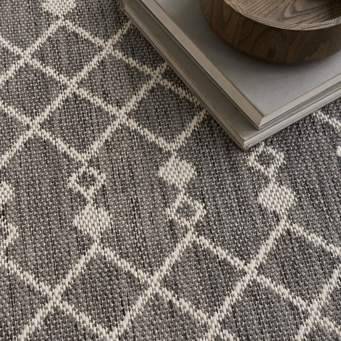The Rug Corner Nourison Home Nourison Home - Positano Charcoal Area Rug POS02