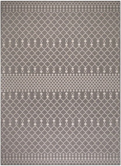 The Rug Corner Nourison Home Nourison Home - Positano Charcoal Area Rug POS02