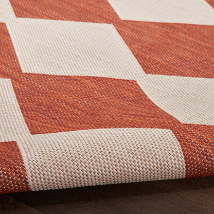 The Rug Corner Nourison Home Nourison Home - Positano Terracotta Area Rug POS04