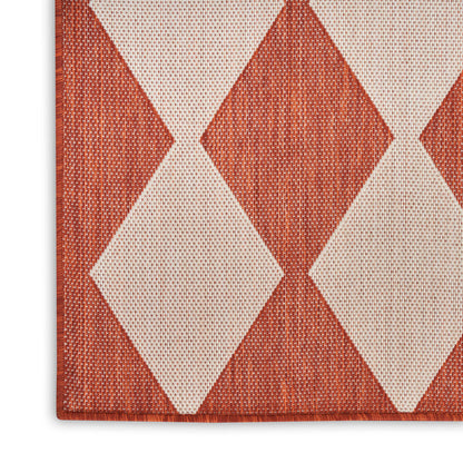 The Rug Corner Nourison Home Nourison Home - Positano Terracotta Area Rug POS04