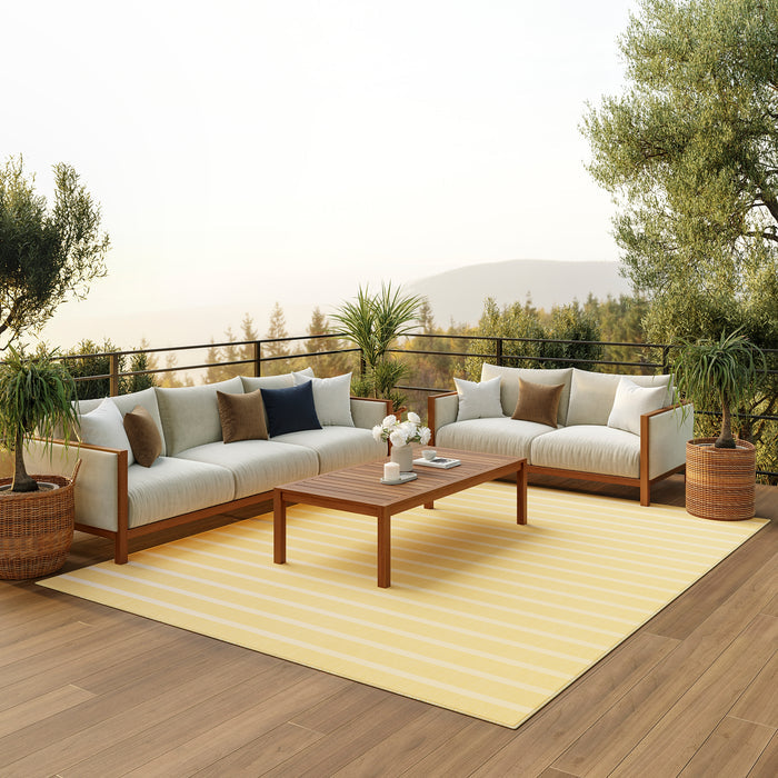 The Rug Corner Nourison Home Nourison Home - Positano Yellow Area Rug POS03