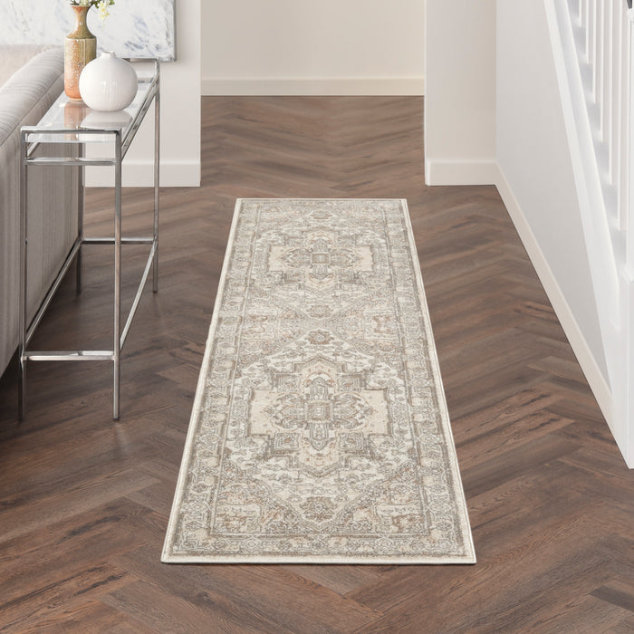 The Rug Corner Nourison Home Quarry QUA18 BEIGE Area Rugs