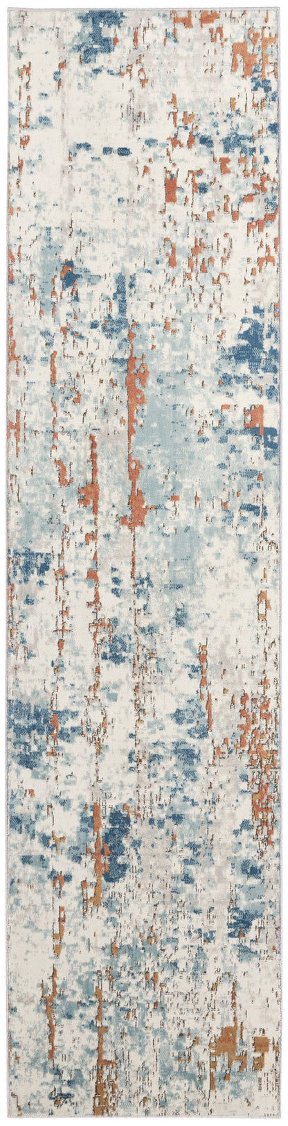 The Rug Corner Nourison Home Nourison Home - Quarry Beige/Blue Area Rug QUA01