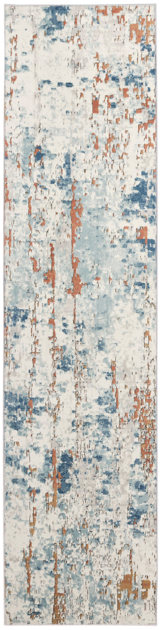 The Rug Corner Nourison Home Nourison Home - Quarry Beige/Blue Area Rug QUA01