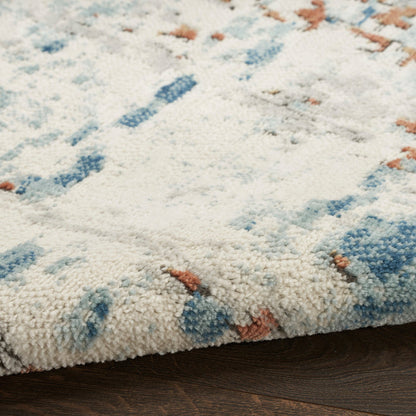 The Rug Corner Nourison Home Nourison Home - Quarry Beige/Blue Area Rug QUA01