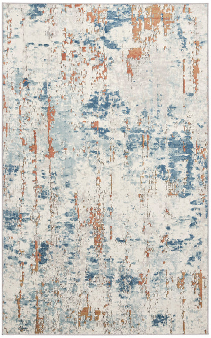 The Rug Corner Nourison Home Nourison Home - Quarry Beige/Blue Area Rug QUA01