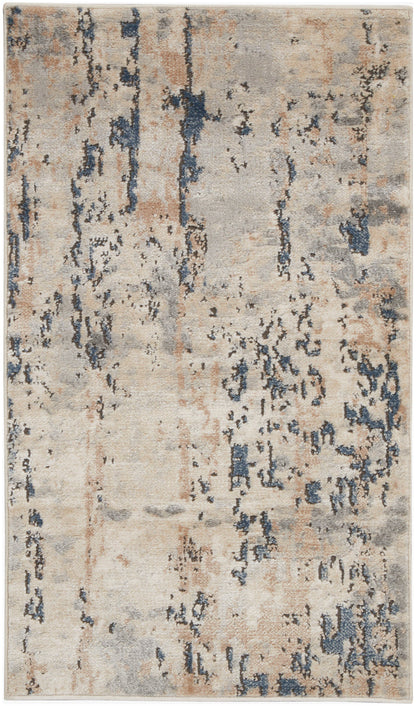 The Rug Corner Nourison Home Nourison Home - Quarry Beige/Green Area Rug QUA01