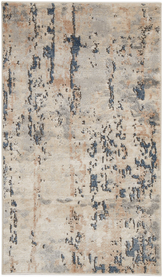 The Rug Corner Nourison Home Nourison Home - Quarry Beige/Green Area Rug QUA01
