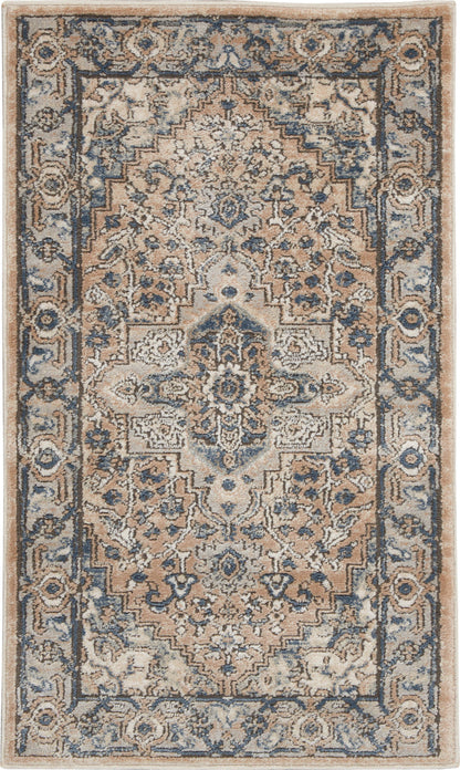 The Rug Corner Nourison Home Quarry QUA05 BGEGY Area Rugs