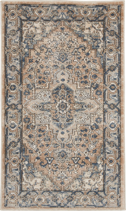 The Rug Corner Nourison Home Quarry QUA05 BGEGY Area Rugs
