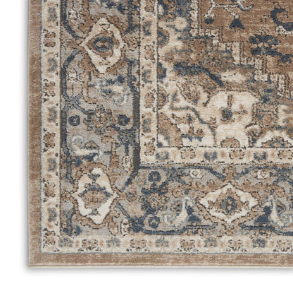 The Rug Corner Nourison Home Quarry QUA05 BGEGY Area Rugs