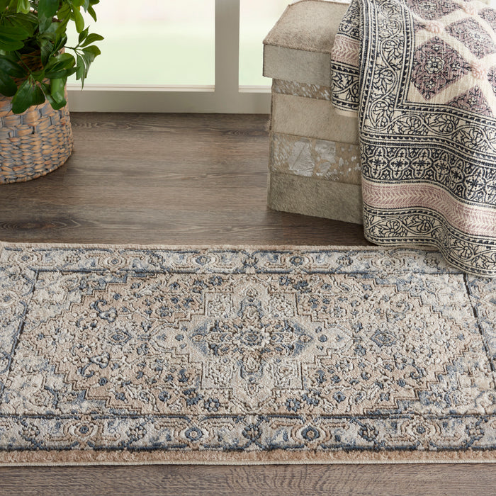 The Rug Corner Nourison Home Quarry QUA05 BGEGY Area Rugs