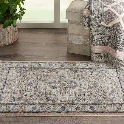 The Rug Corner Nourison Home Quarry QUA05 BGEGY Area Rugs
