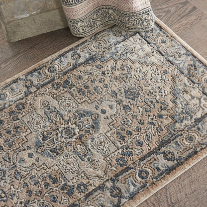 The Rug Corner Nourison Home Quarry QUA05 BGEGY Area Rugs
