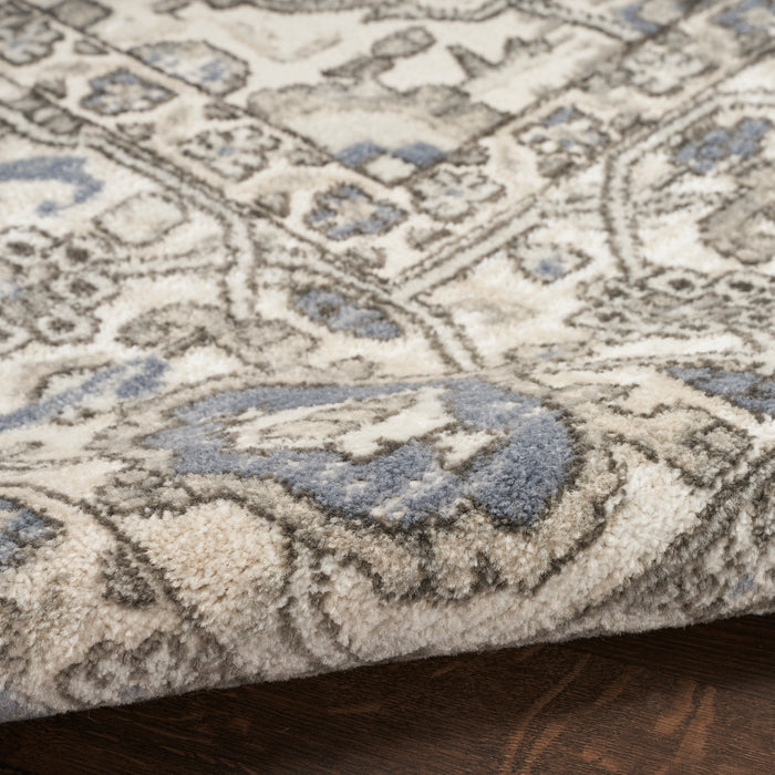 The Rug Corner Nourison Home Nourison Home - Quarry Blue Area Rug QUA05