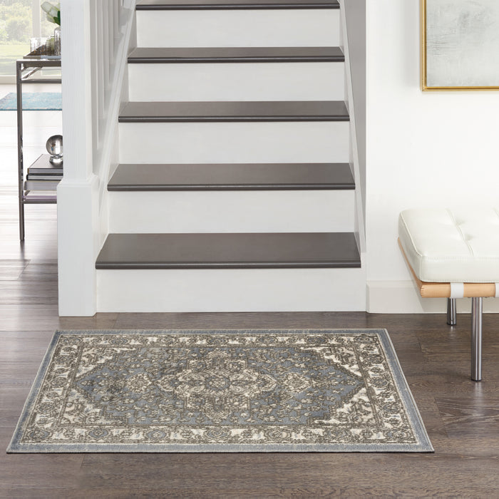 The Rug Corner Nourison Home Nourison Home - Quarry Blue Area Rug QUA05