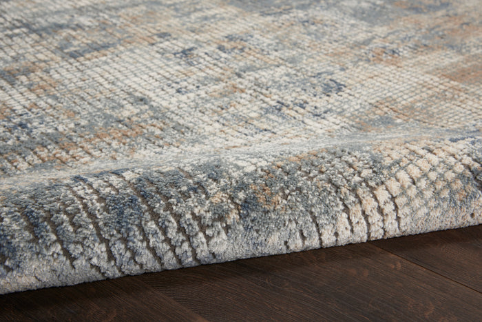 The Rug Corner Nourison Home Nourison Home - Quarry Blue/Beige Area Rug QUA02