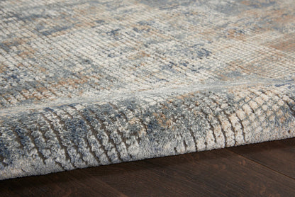 The Rug Corner Nourison Home Nourison Home - Quarry Blue/Beige Area Rug QUA02