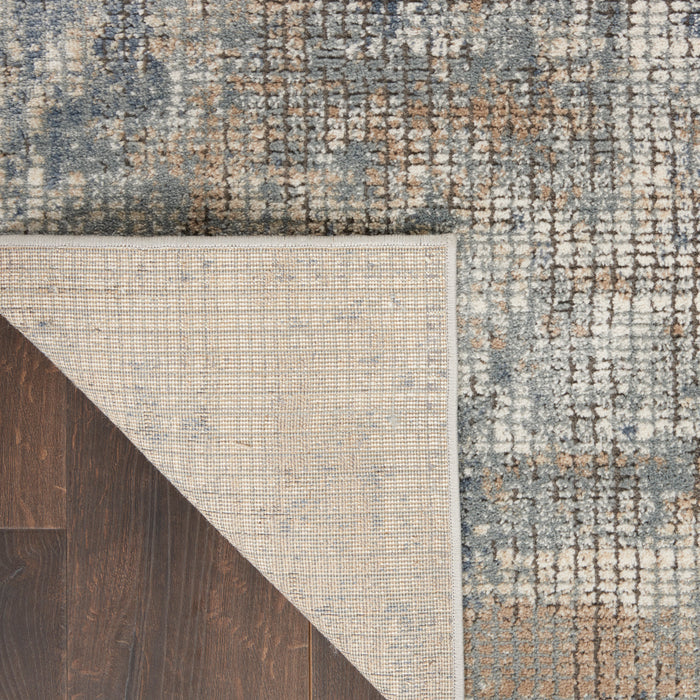 The Rug Corner Nourison Home Nourison Home - Quarry Blue/Beige Area Rug QUA02