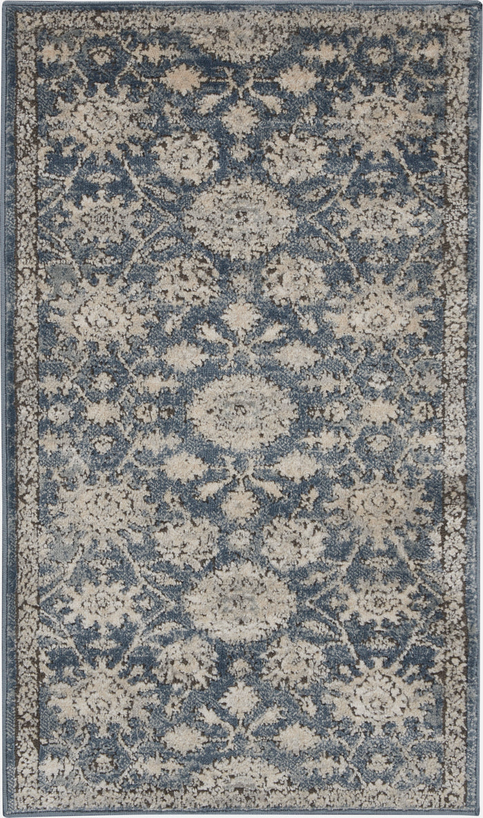 The Rug Corner Nourison Home Quarry QUA06 BLBGE Area Rugs