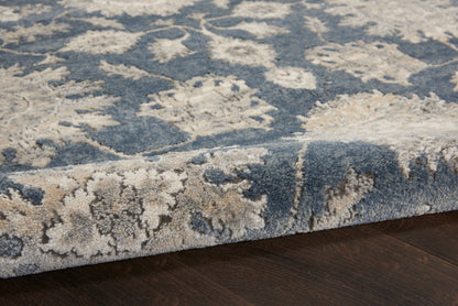 The Rug Corner Nourison Home Quarry QUA06 BLBGE Area Rugs