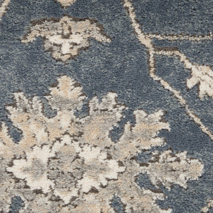The Rug Corner Nourison Home Quarry QUA06 BLBGE Area Rugs