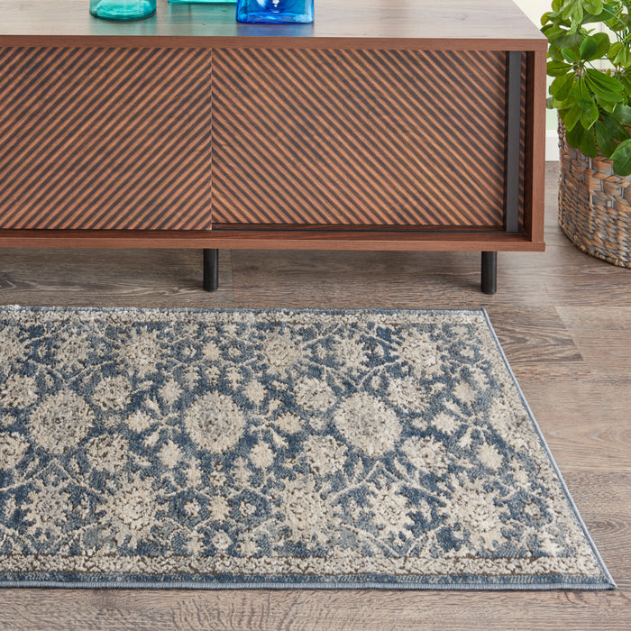 The Rug Corner Nourison Home Quarry QUA06 BLBGE Area Rugs