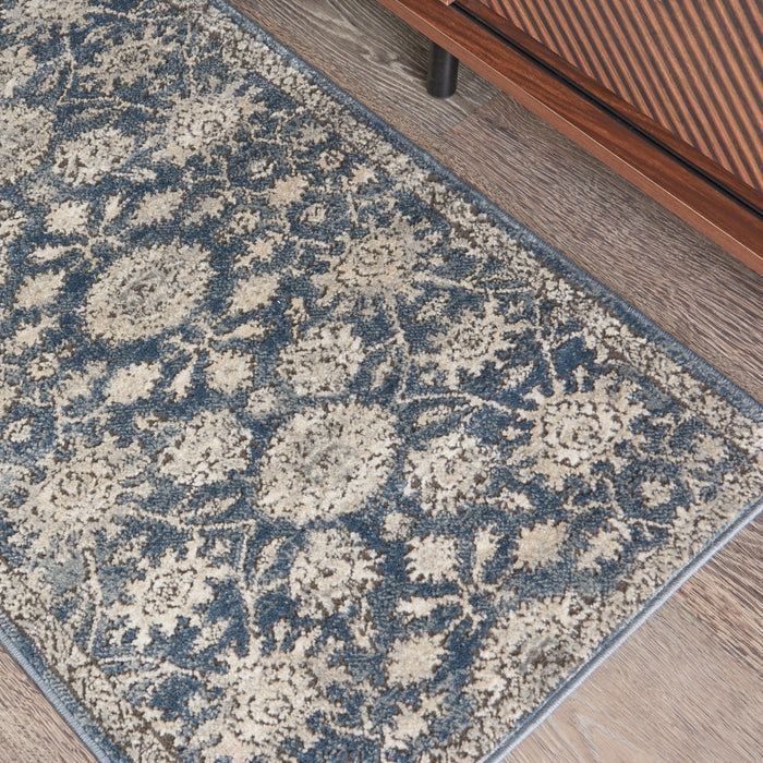 The Rug Corner Nourison Home Quarry QUA06 BLBGE Area Rugs
