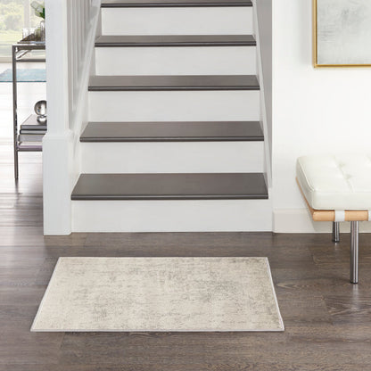 The Rug Corner Nourison Home Quarry QUA01 CRMGY Area Rugs