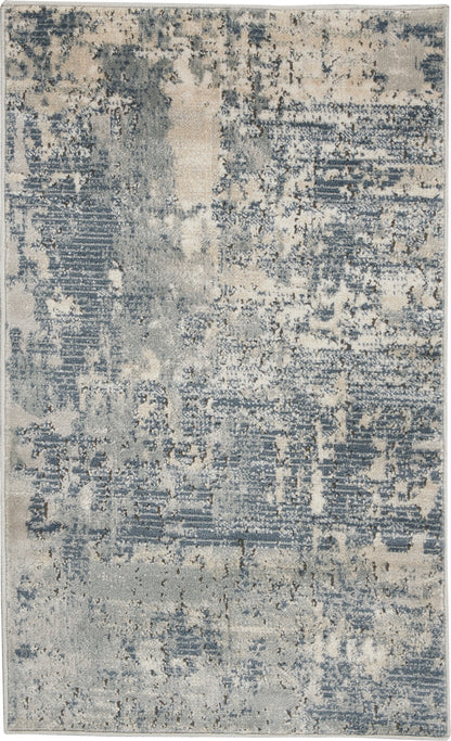 The Rug Corner Nourison Home Quarry QUA04 GRYBG Area Rugs