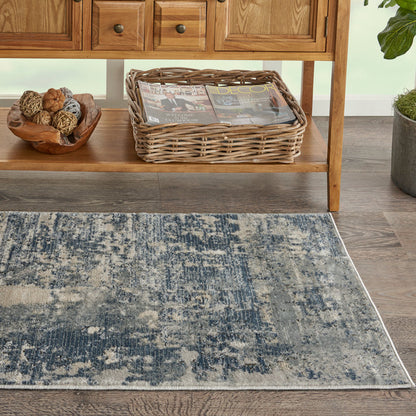 The Rug Corner Nourison Home Quarry QUA04 GRYBG Area Rugs