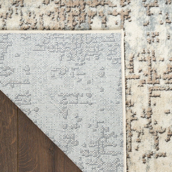 The Rug Corner Nourison Home Quarry QUA17 IVBGE Area Rugs