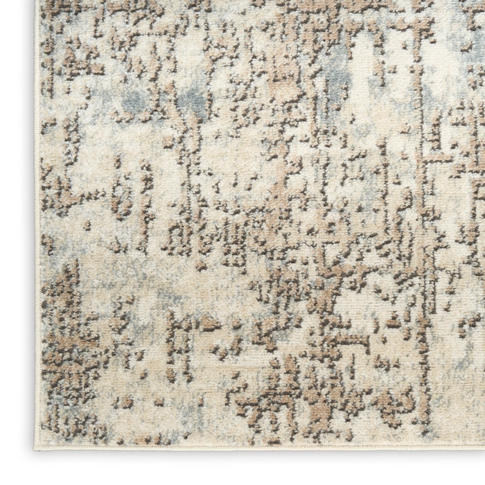 The Rug Corner Nourison Home Quarry QUA17 IVBGE Area Rugs