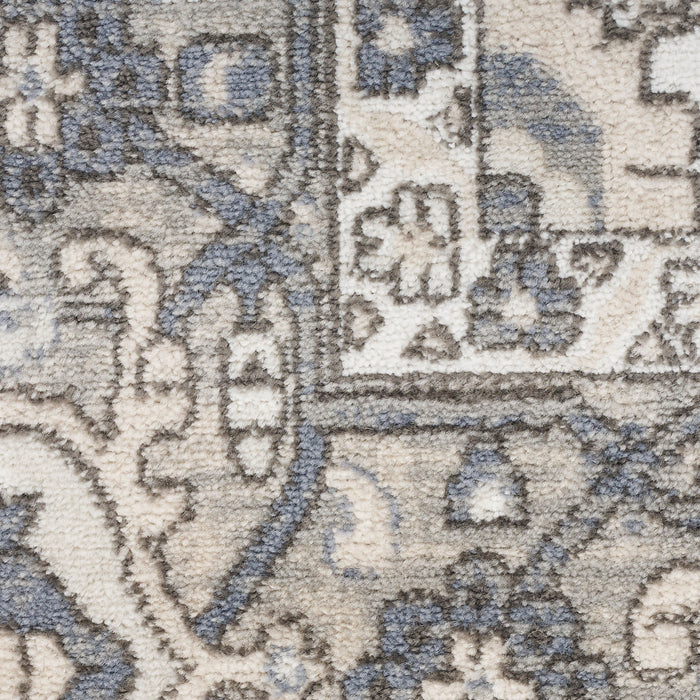 The Rug Corner Nourison Home Nourison Home - Quarry Ivory/Blue Area Rug QUA05