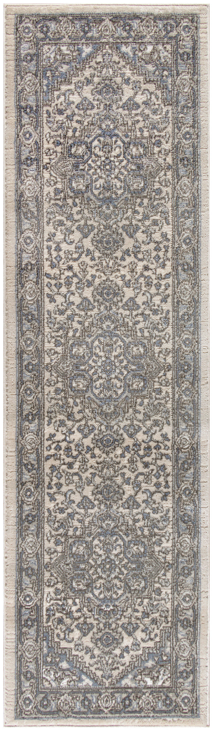 The Rug Corner Nourison Home Nourison Home - Quarry Ivory/Blue Area Rug QUA05