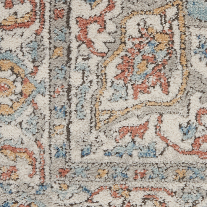 The Rug Corner Nourison Home Nourison Home - Quarry Ivory/Blue Area Rug QUA11