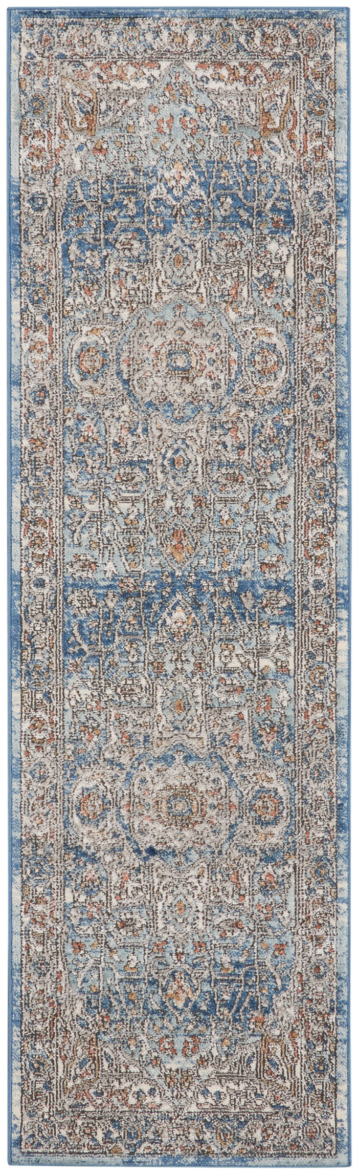 The Rug Corner Nourison Home Nourison Home - Quarry Ivory/Blue Area Rug QUA11