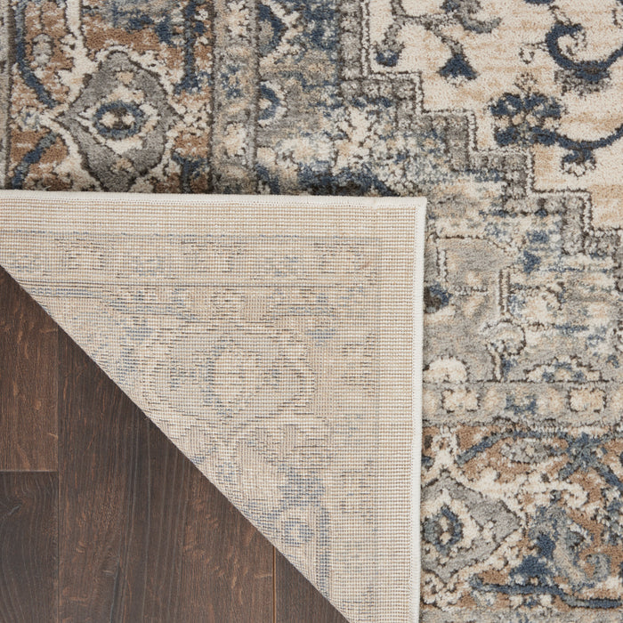 The Rug Corner Nourison Home Nourison Home - Quarry Ivory/Green Area Rug QUA05