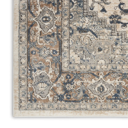 The Rug Corner Nourison Home Nourison Home - Quarry Ivory/Green Area Rug QUA05