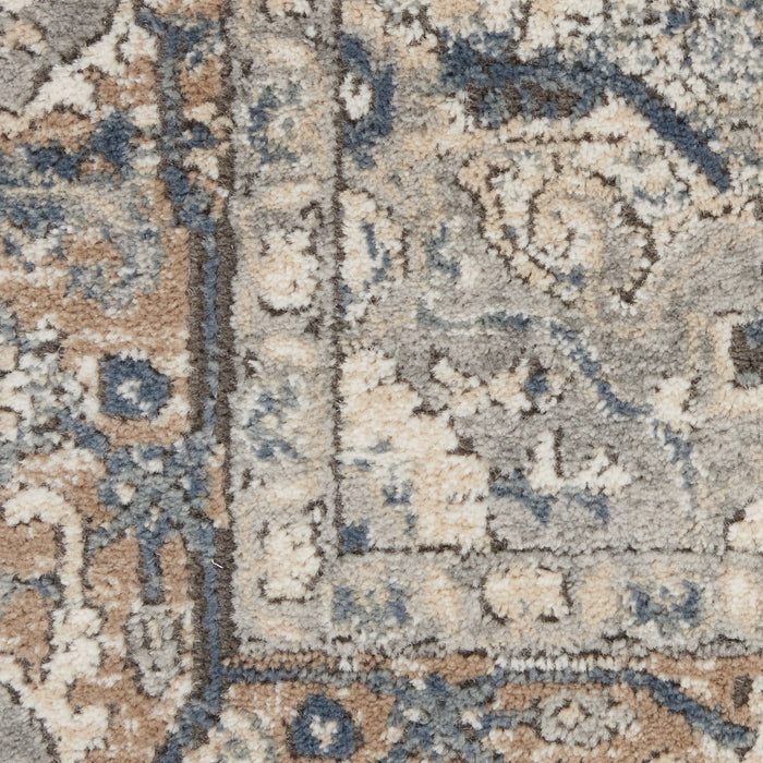 The Rug Corner Nourison Home Nourison Home - Quarry Ivory/Green Area Rug QUA05