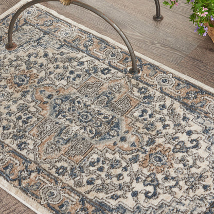 The Rug Corner Nourison Home Nourison Home - Quarry Ivory/Green Area Rug QUA05