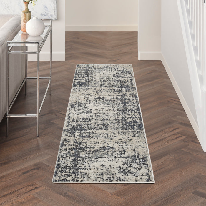 The Rug Corner Nourison Home Quarry QUA17 IVGRY Area Rugs