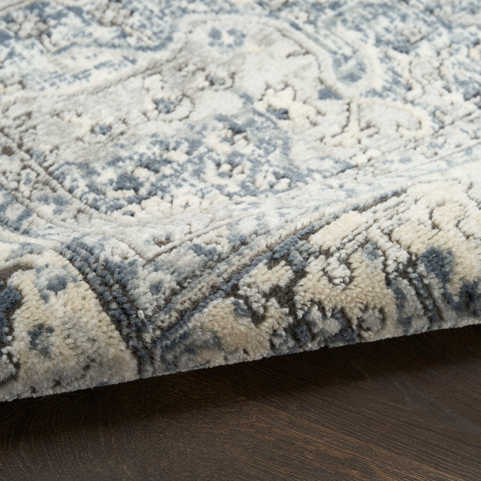 The Rug Corner Nourison Home Nourison Home - Quarry Ivory/Navy Area Rug QUA18