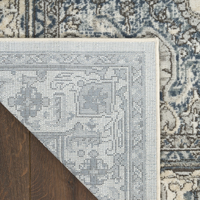 The Rug Corner Nourison Home Nourison Home - Quarry Ivory/Navy Area Rug QUA18