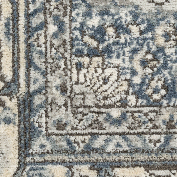 The Rug Corner Nourison Home Nourison Home - Quarry Ivory/Navy Area Rug QUA18