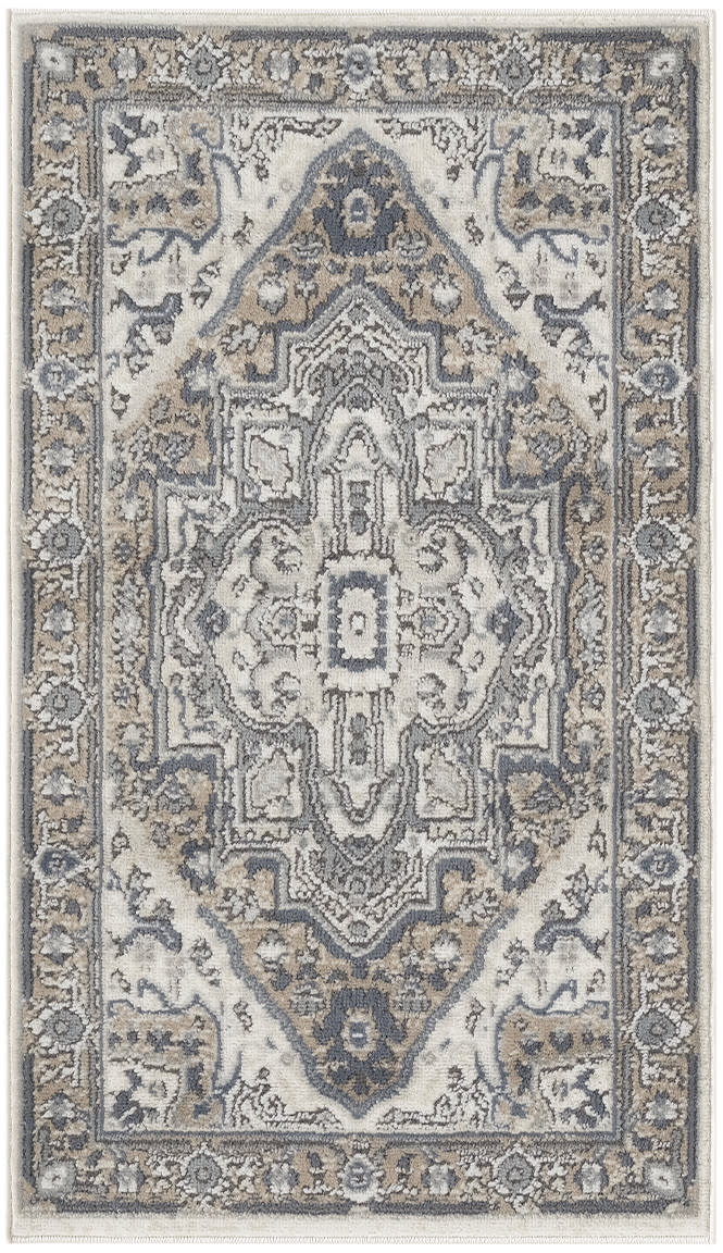 The Rug Corner Nourison Home Nourison Home - Quarry Ivory/Taupe Area Rug QUA18