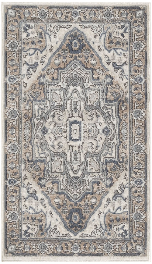 The Rug Corner Nourison Home Nourison Home - Quarry Ivory/Taupe Area Rug QUA18
