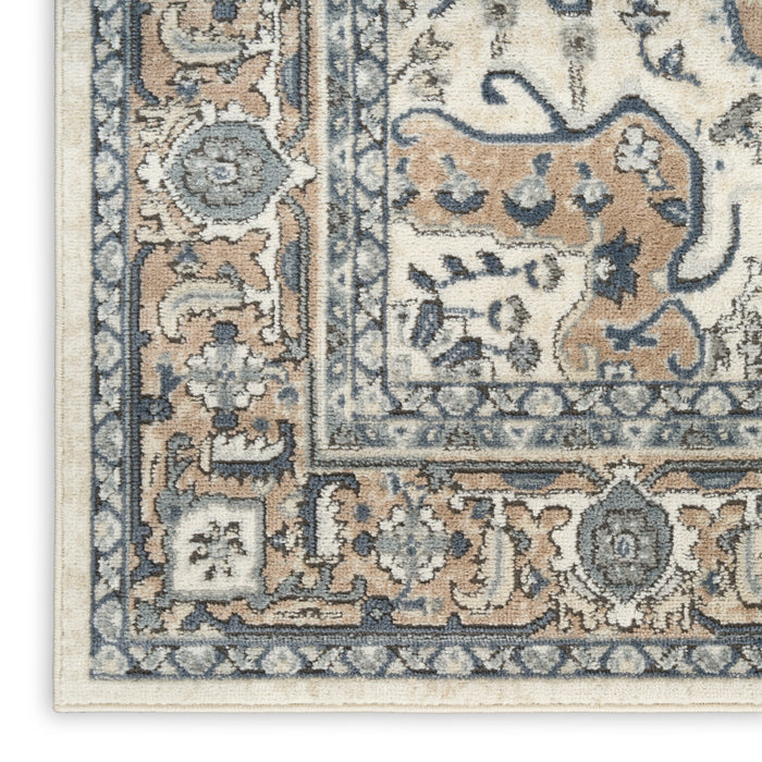 The Rug Corner Nourison Home Nourison Home - Quarry Ivory/Taupe Area Rug QUA18