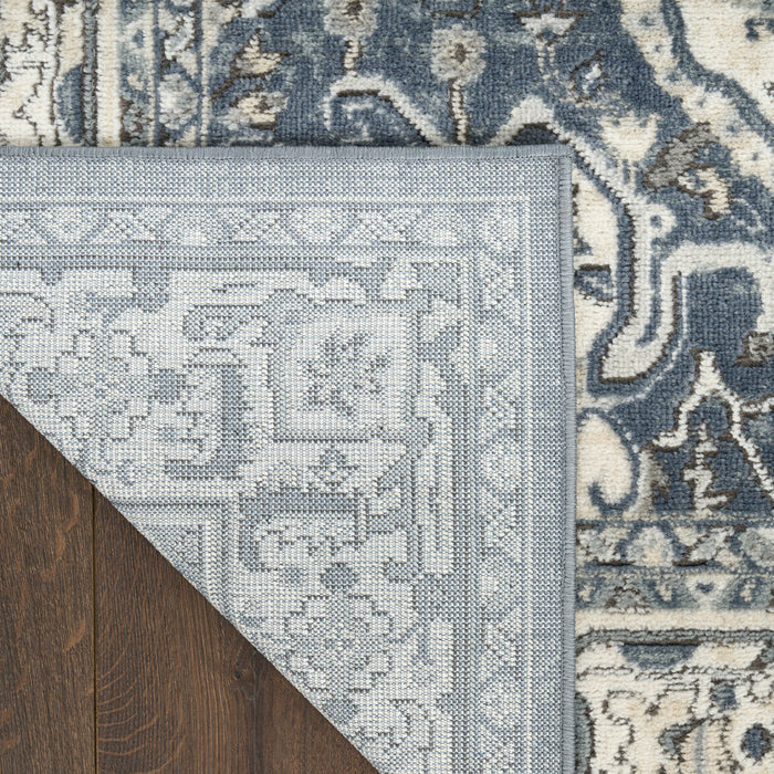The Rug Corner Nourison Home Nourison Home - Quarry Navy/Ivory Area Rug QUA18