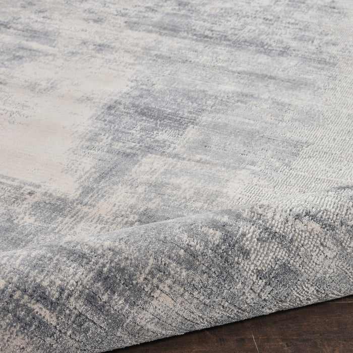 Nourison Home - Rustic Textures Blue/Ivory Area Rug Rust02